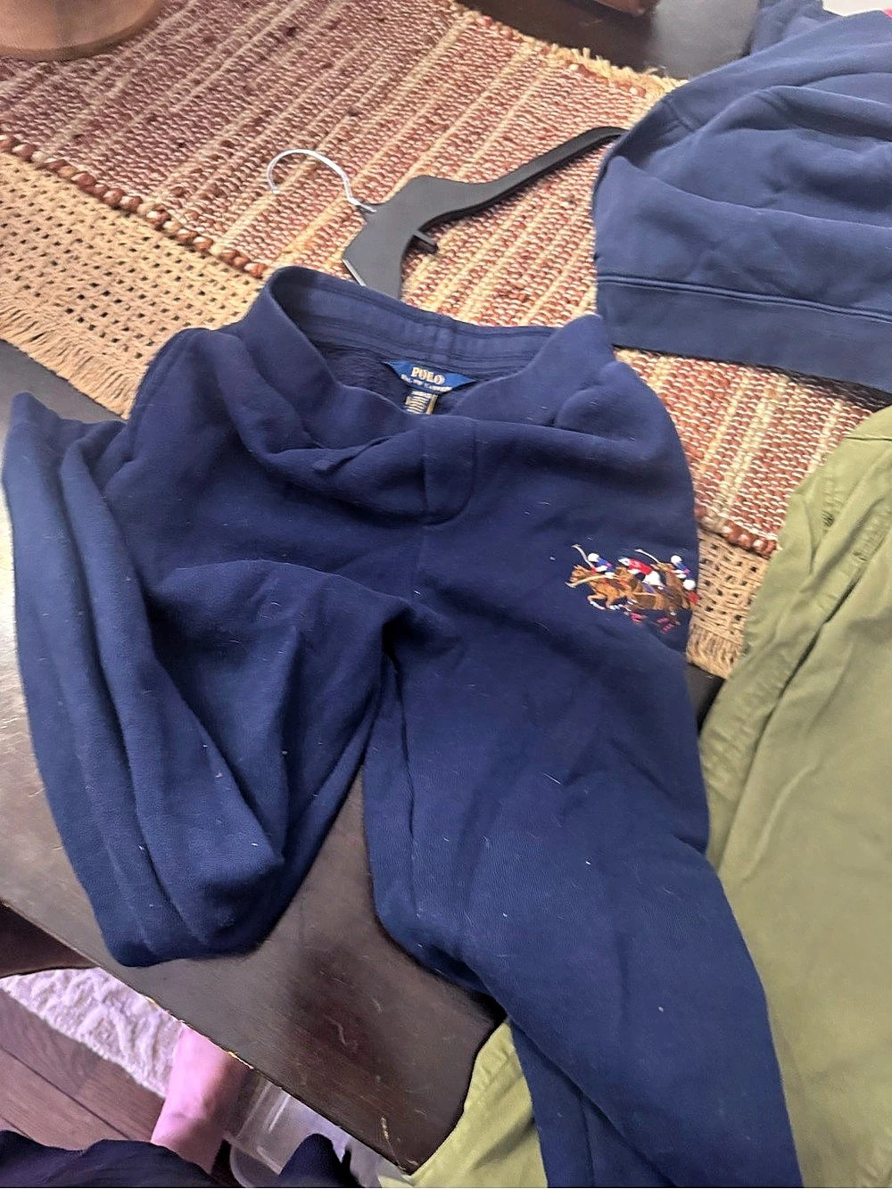 Polo Ralph Lauren Embroidered Sweatpants
in Blue Size Medium